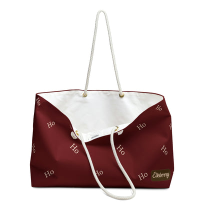 Weekender Tote Bag - Ho! Ho! Ho!
