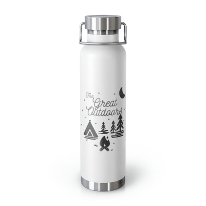 The Great Outdoors - Copper Vacuum Insulated Bottle, 22oz