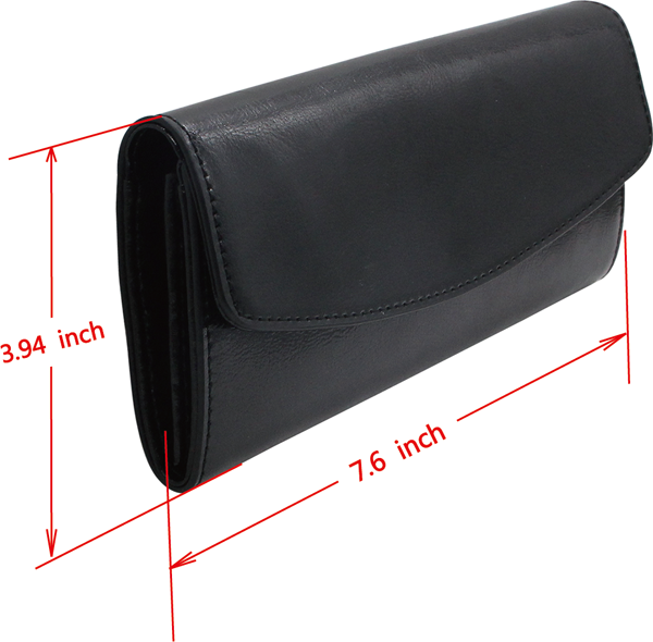 Hearts - Pink & Red Flap Wallet