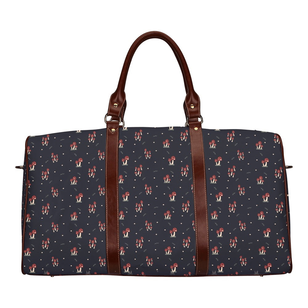 Mushroom Family Waterproof Travel Bag (Small)