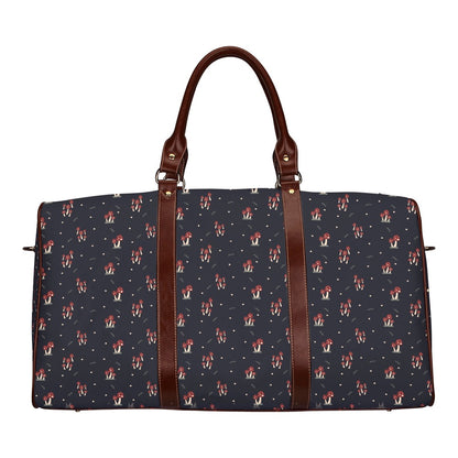 Mushroom Family Waterproof Travel Bag (Small)