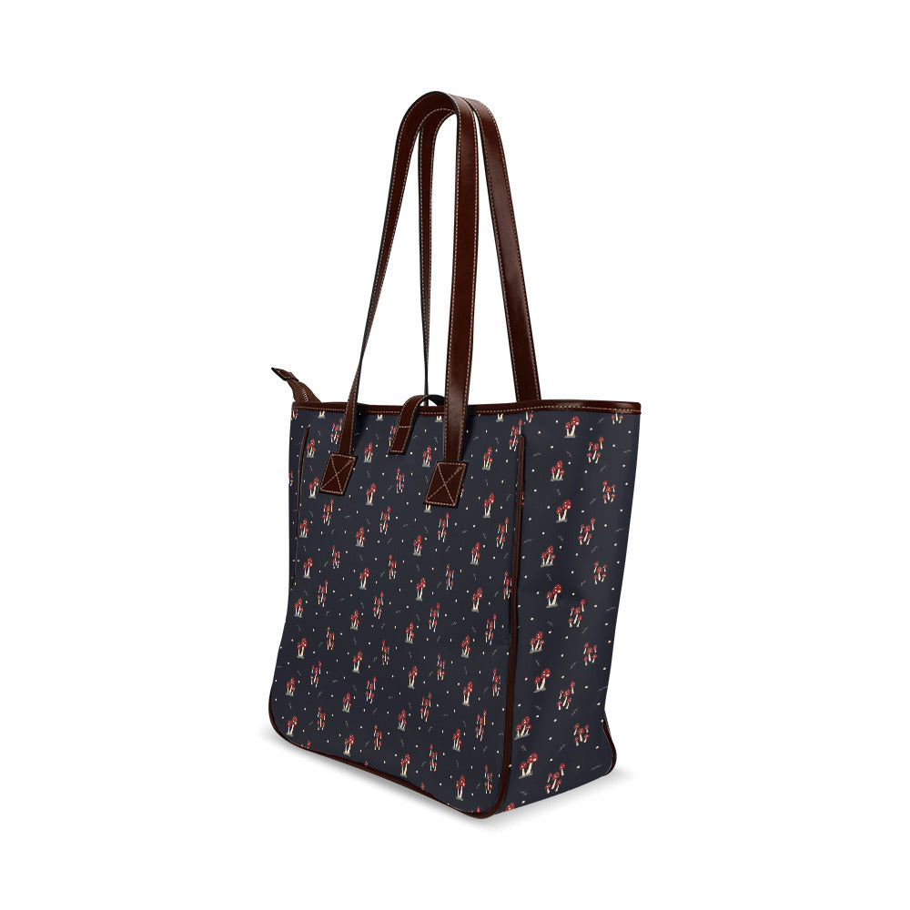 Mushroom Family Classic Tote Handbag