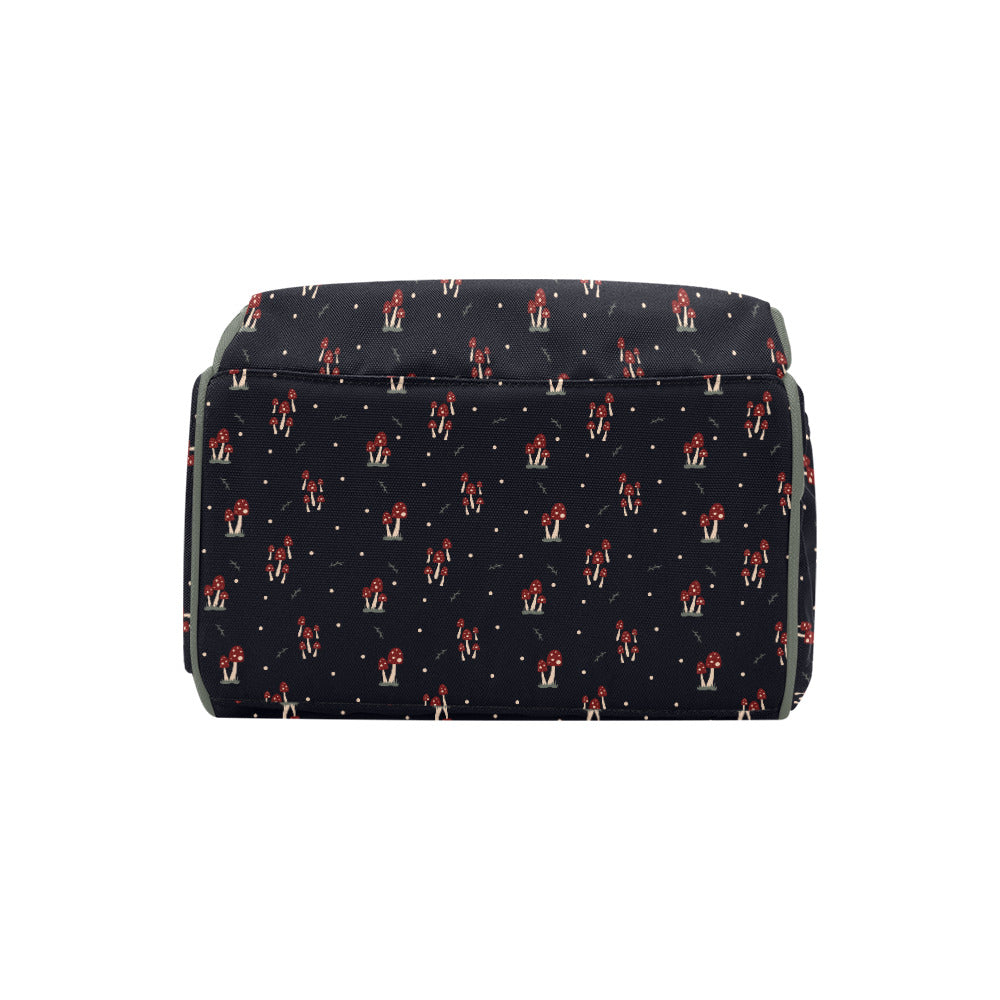 Mushroom Family - Sage Multi-Function Backpack