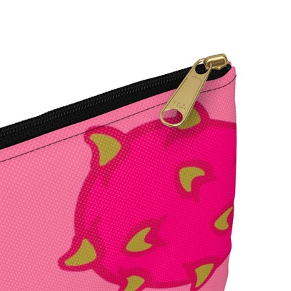 Flat Zipper Pouch - Dragonfruit
