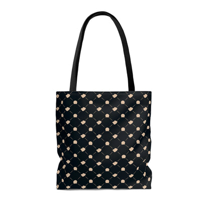 Lightweight Tote Bag - Cat & Dog in Navy