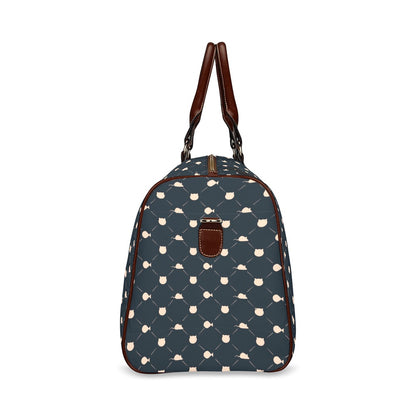 Cat’s Favorite Things - Navy Waterproof Travel Bag (Small)