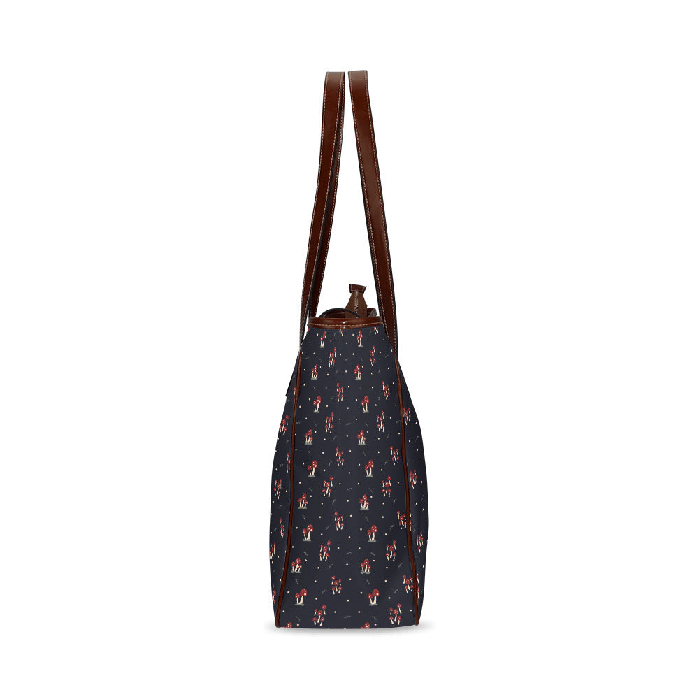 Mushroom Family Classic Tote Handbag