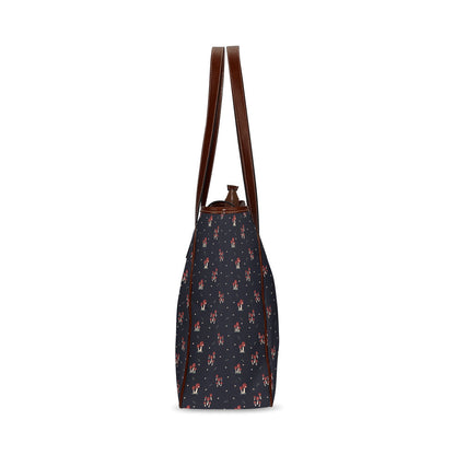 Mushroom Family Classic Tote Handbag