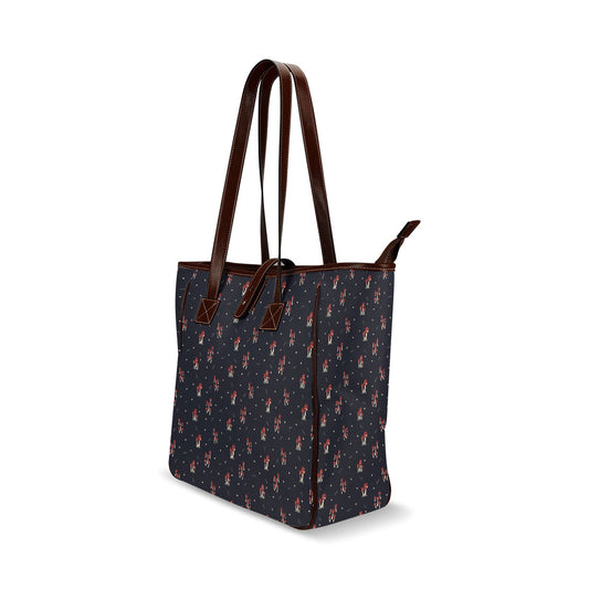 Mushroom Family Classic Tote Handbag
