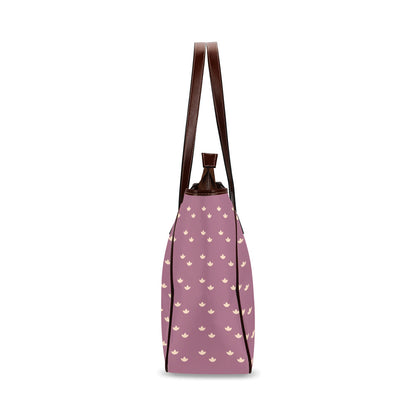 Lotus - Dusty Rose Classic Tote Handbag