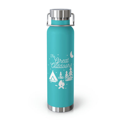 The Great Outdoors - Copper Vacuum Insulated Bottle, 22oz