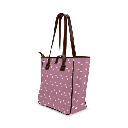 Lotus - Dusty Rose Classic Tote Handbag