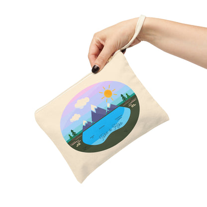 Cotton Zipper Pouch - Take a Hike