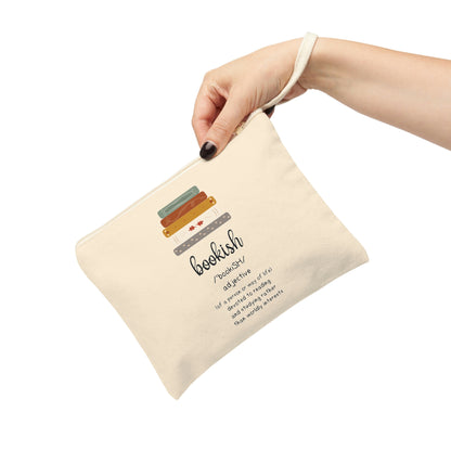 Cotton Zipper Pouch - Bookish Definition