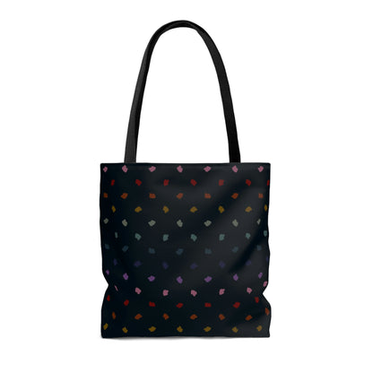 Lightweight Tote Bag - Elkberry Rainbow