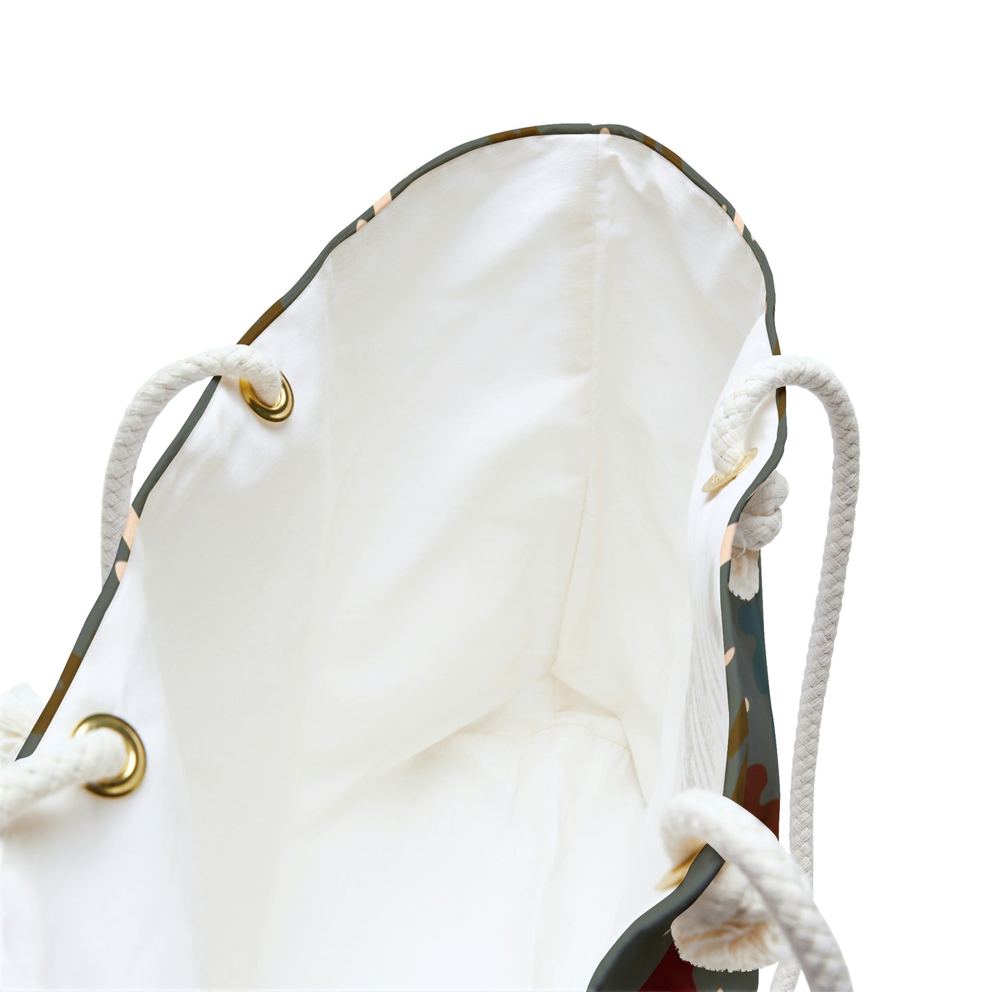 Weekender Tote Bag - Leaves on Sage