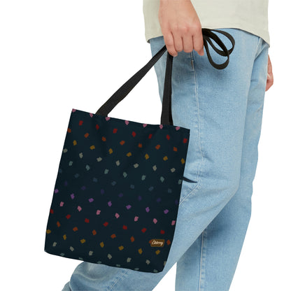 Lightweight Tote Bag - Elkberry Rainbow