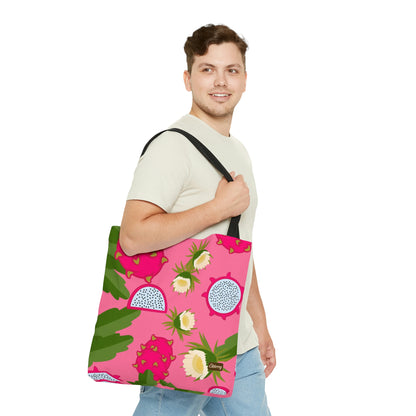Lightweight Tote Bag - Dragonfruit