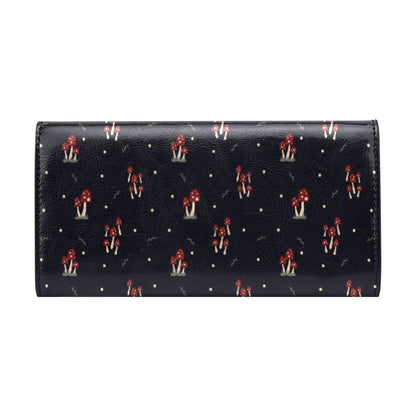 Mushroom Family Flap Wallet