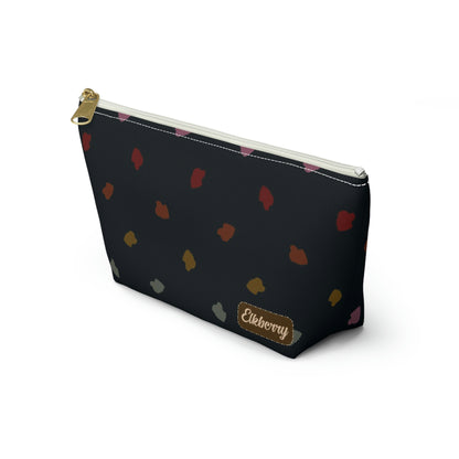 Big Bottom Zipper Pouch - Elkberry Rainbow