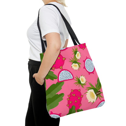 Lightweight Tote Bag - Dragonfruit