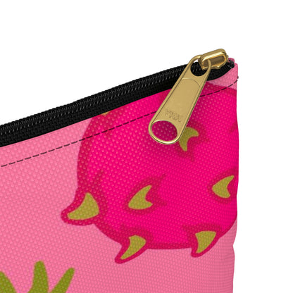Flat Zipper Pouch - Dragonfruit