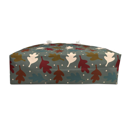 Weekender Tote Bag - Leaves on Sage