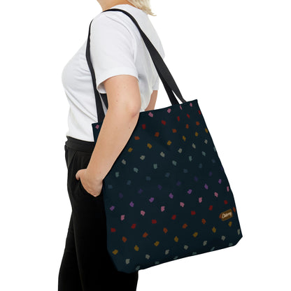 Lightweight Tote Bag - Elkberry Rainbow