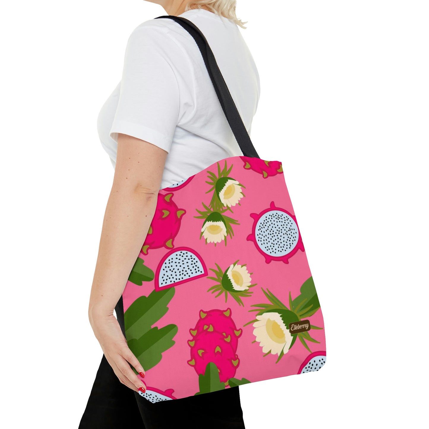 Lightweight Tote Bag - Dragonfruit