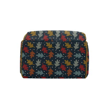 Fall Leaves - Mustard Multi-Function Backpack