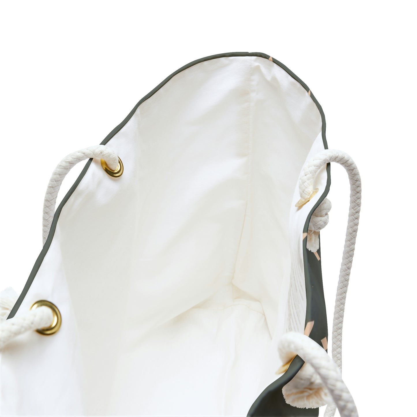 Weekender Tote Bag - Diamonds on Sage