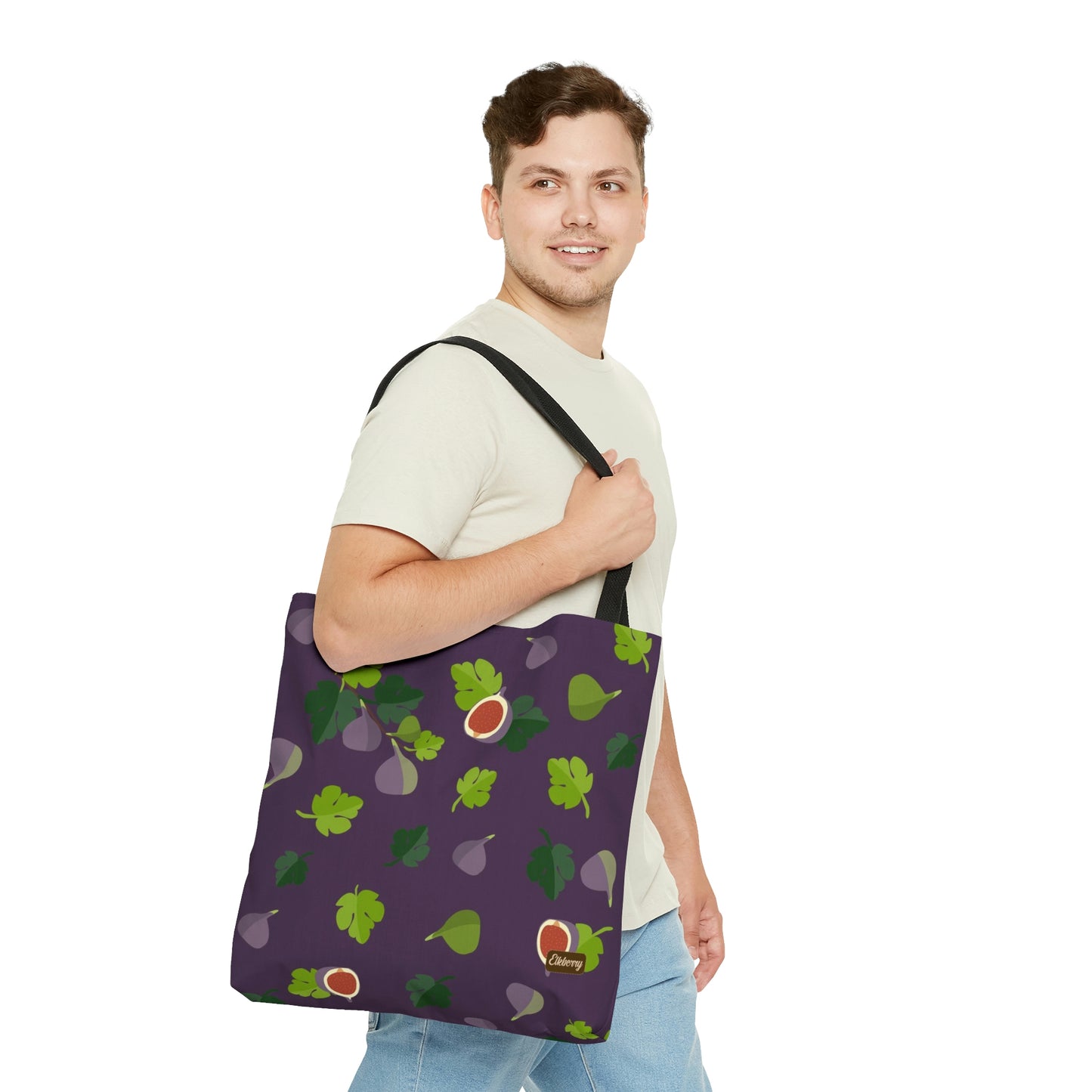 Lightweight Tote Bag - Figs