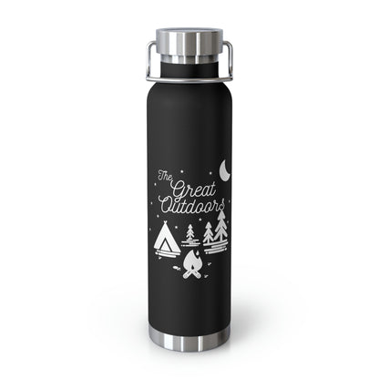 The Great Outdoors - Copper Vacuum Insulated Bottle, 22oz