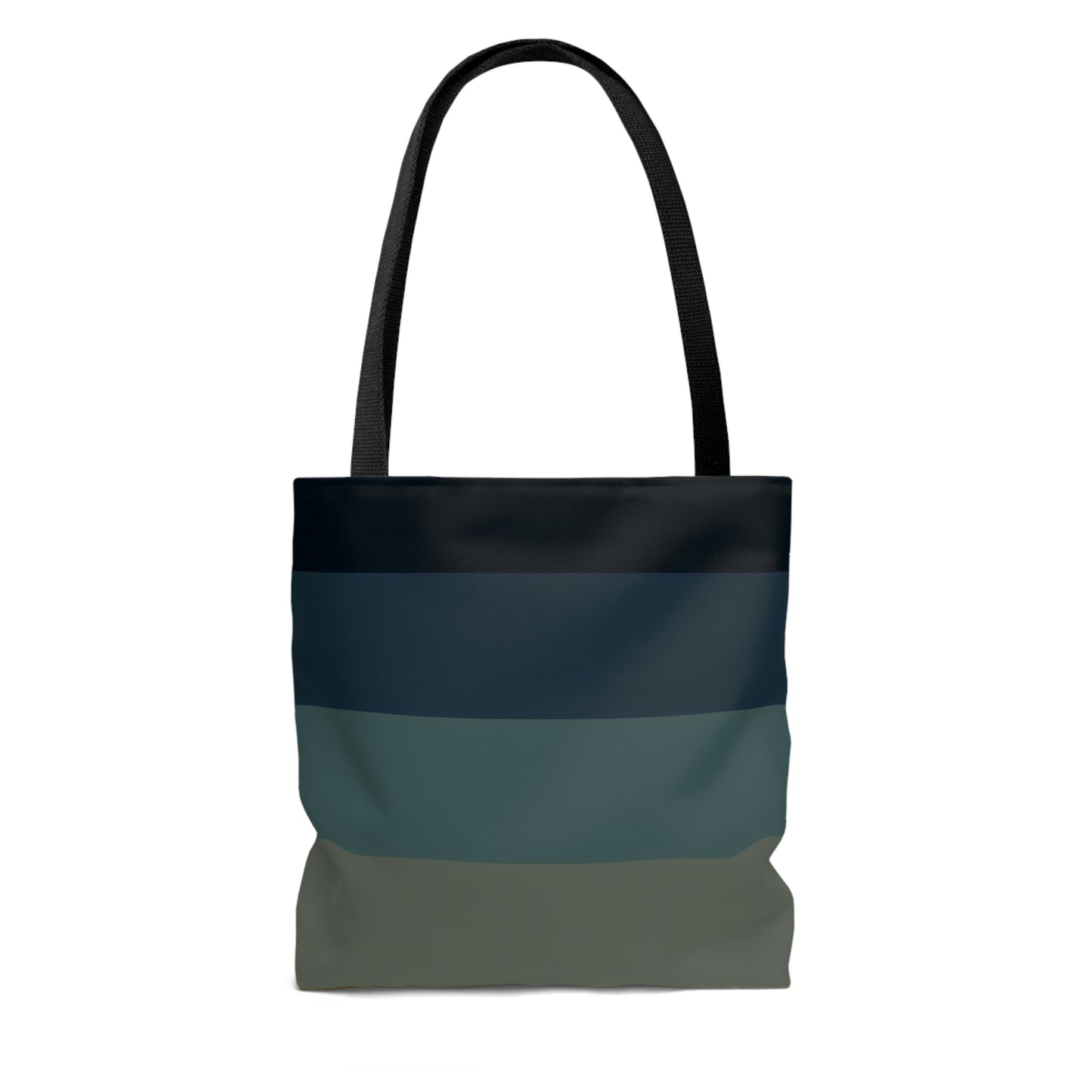 Lightweight Tote Bag - Jewel Tone Rainbow, Horizontal
